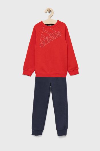 Dětská souprava adidas H65820 červená barva