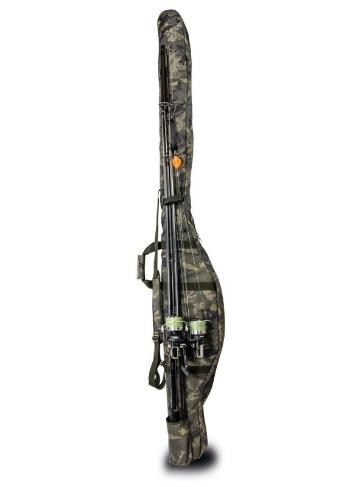 Solar pouzdro na pruty undercover camo 3+2 rod holdall 12 ft