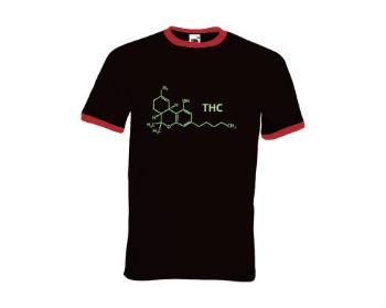 Pánské tričko s kontrastními lemy THC