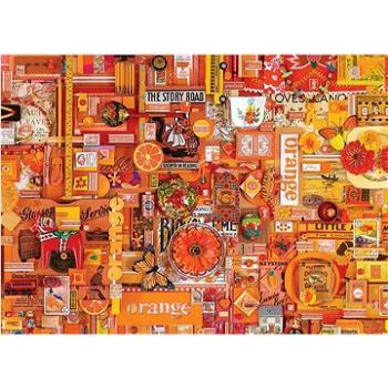 Cobble Hill Puzzle Barvy duhy: Oranžová 1000 dílků (625012801478)