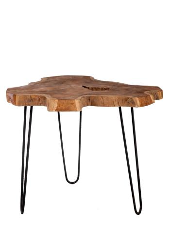 Konferenční stolek ROMANTEAKA – 55 × 55 × 48 cm