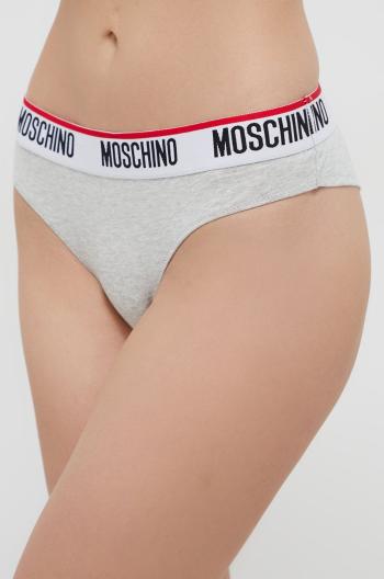 Kalhotky Moschino Underwear (2-pack) šedá barva