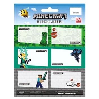 Samolepky Minecraft 18 ks (5411217027172)