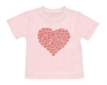 Tričko pro miminko Zamilované srdce