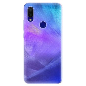 Odolné silikonové pouzdro iSaprio - Purple Feathers - Xiaomi Redmi 7