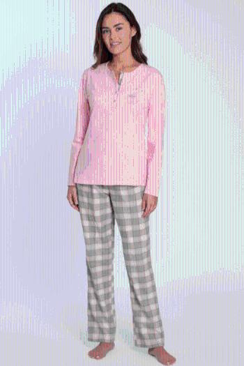 Dámské pyžamo SELENA Růžová XL