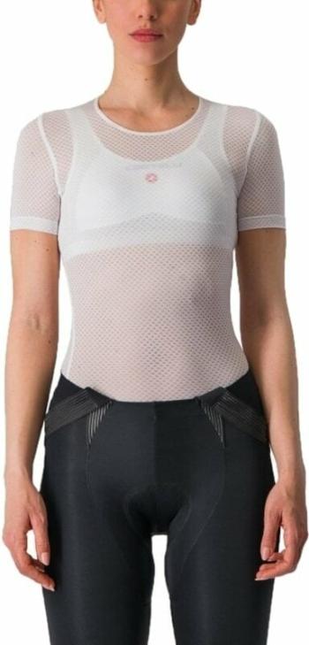 Castelli Pro Mesh W Short Sleeve Funkční prádlo-Tílko White M