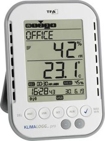 Datalogger teploty a vlhkosti TFA Dostmann KLIMALOGG PRO 30.3039.K