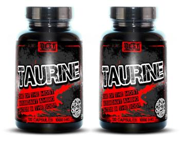 1+1 Zadarmo: Taurine od Best Nutrition 250 kaps. + 250 kaps.