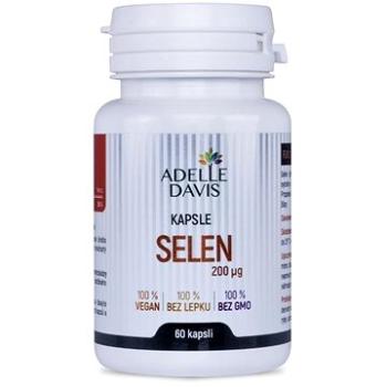 Adelle Davis Selen 200 mcg, 60 kapslí (8588008390450)