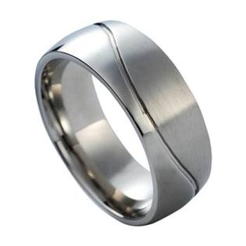 NUBIS® NSS1019 Pánský snubní prsten - velikost 68 - NSS1019-68