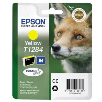 EPSON T1284 (C13T12844011) - originální cartridge, žlutá, 3,5ml