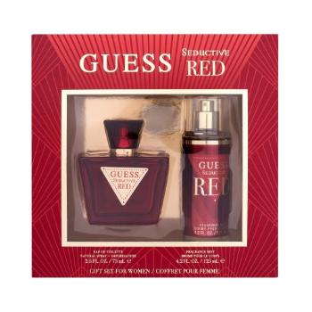 GUESS Seductive Red dárková kazeta toaletní voda 75 ml + tělový sprej 125 ml pro ženy