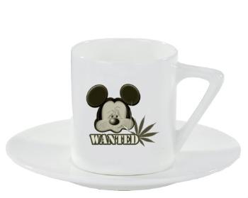 Espresso hrnek s podšálkem 100ml Mickey