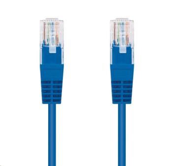 C-TECH kabel patchcord Cat5e, UTP, modrý, 2m