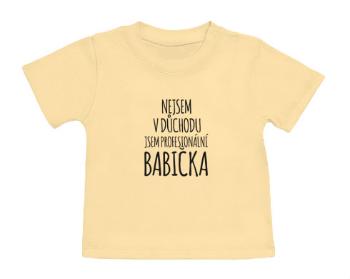 Tričko pro miminko Profesionální babička