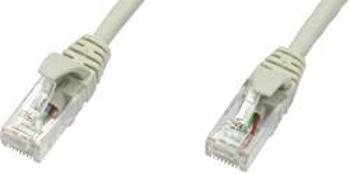 Síťový kabel RJ45 Telegärtner L00003E0003, CAT 5e, U/UTP, 5.00 m, šedá