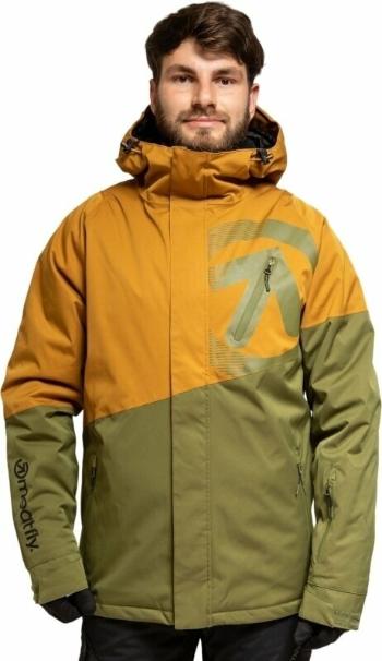 Meatfly Bang Premium SNB & Ski Jacket Wood/Green 2XL Lyžařská bunda