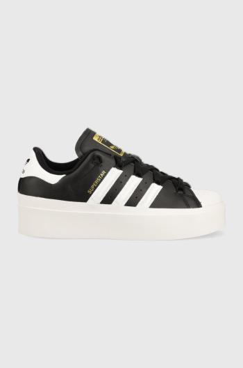 Sneakers boty adidas Originals Superstar Bonega GX1841 černá barva