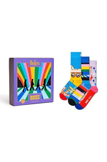 Ponožky Happy Socks Beatles 3-Pack Socks Gift Set 3-pack P002219