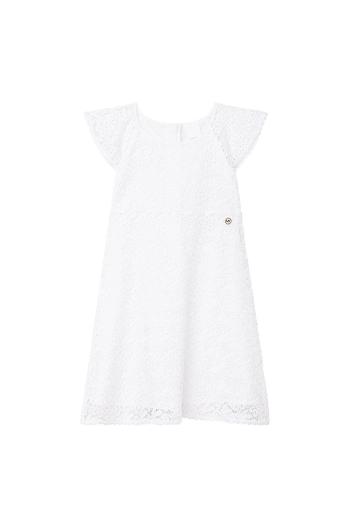 Dívčí šaty Michael Kors bílá barva, mini, áčková