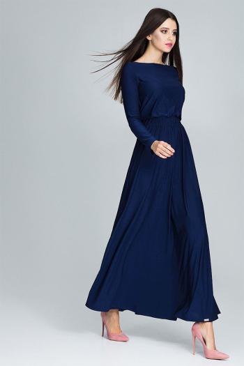 Tmavě modé šaty M604