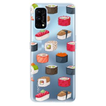 Odolné silikonové pouzdro iSaprio - Sushi Pattern - Realme 7 Pro