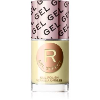 Makeup Revolution Ultimate Shine gelový lak na nehty odstín I'm Soft Delicate Yellow 10 ml