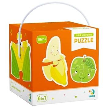 Dodo Puzzle 2-3-4 dílků Ovoce a zelenina (4820198240905)