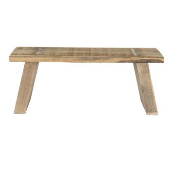 Dřevěný dekorační antik stolík na rostliny - 46*17*19 cm 6H2215