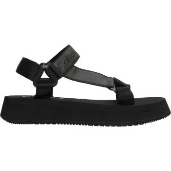 Calvin Klein SANDAL VELCRO WEBBING Dámské sandály, černá, velikost