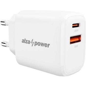 AlzaPower A100 Fast Charge 20W bílá (APW-CCA100W)