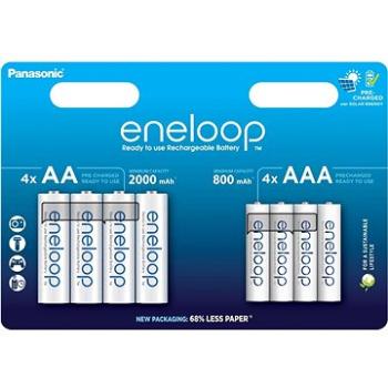 Panasonic eneloop HR6 2000mAh + HR03 800mAh 8BP N (HR-3UTGB-4UTGB-8BP)