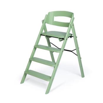 KAOS Vysoká židle skládací buk světlý green