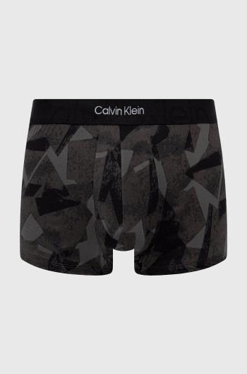 Boxerky Calvin Klein Underwear pánské, šedá barva