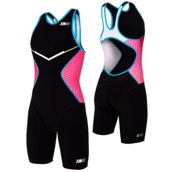 ZEROD Racer TRSUIT WOMAN Black/Pink/Atoll (SPTmdcyk061nad)