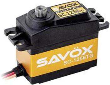 Savöx standardní servo SC-1256TG digitální servo Materiál převodovky kov Zásuvný systém JR