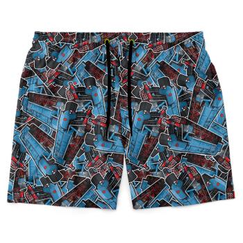 Pánské plavky short – Šlechtična (Velikost: 2XL)