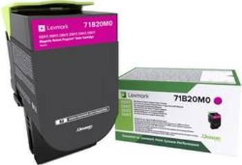 Lexmark vratný toner CS317 CS417 CS517 CX317 CX417 CX517 71B20M0 originál purppurová 2300 Seiten