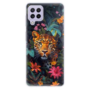 Odolné silikonové pouzdro iSaprio - Flower Jaguar - Samsung Galaxy A22