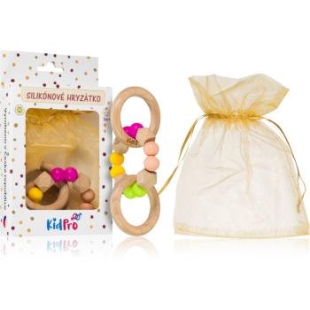 KidPro Teether & Rattle Fruit Mix kousátko s chrastítkem 1 ks