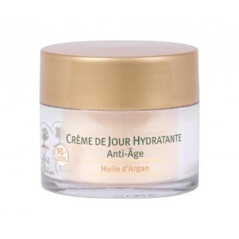 Le Petit Olivier Argan Oil Moisturizing Day Cream Anti-Aging 50 ml denní pleťový krém na všechny typy pleti; proti vráskám; zpevnění a lifting pleti