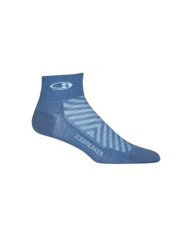 dámské merino ponožky ICEBREAKER Wmns Run+ Ultralight Mini, Azul/Haze velikost: M