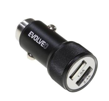 Evolveo MX240,Dual USB nabíječka do auta