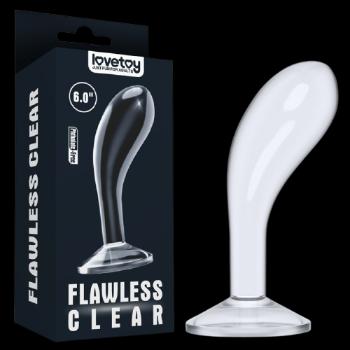 Lovetoy Flawless Clear Prostate Plug 6.0''