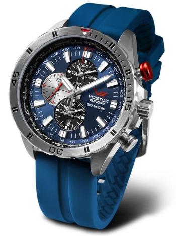 Vostok Europe Almaz Multifunctional Line YM26-320A652S Blue