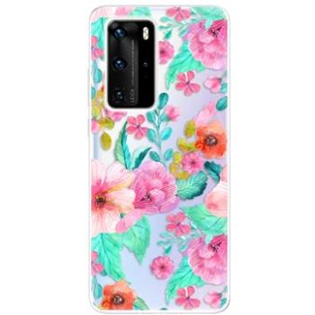 iSaprio Flower Pattern 01 pro Huawei P40 Pro (flopat01-TPU3_P40pro)