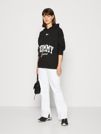 Tommy Jeans dámská černá mikina - S (BDS)