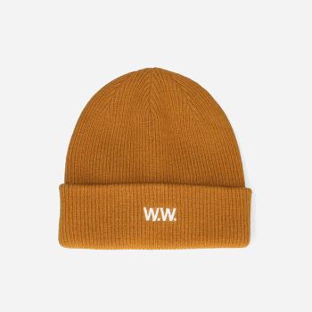 Wood Wood Mande Ribbed Beanie 12230811-9969 CAMEL