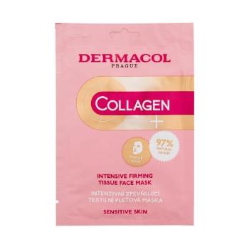 Dermacol Collagen+ Intensive Firming 1 ks pleťová maska W na všechny typy pleti; proti vráskám; výživa a regenerace pleti; zpevnění a lifting pleti